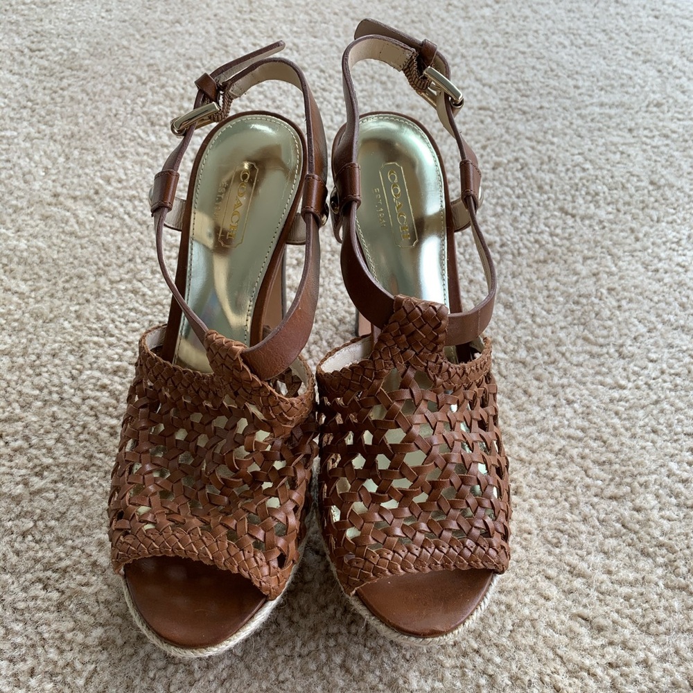 Coach heels size 6.5